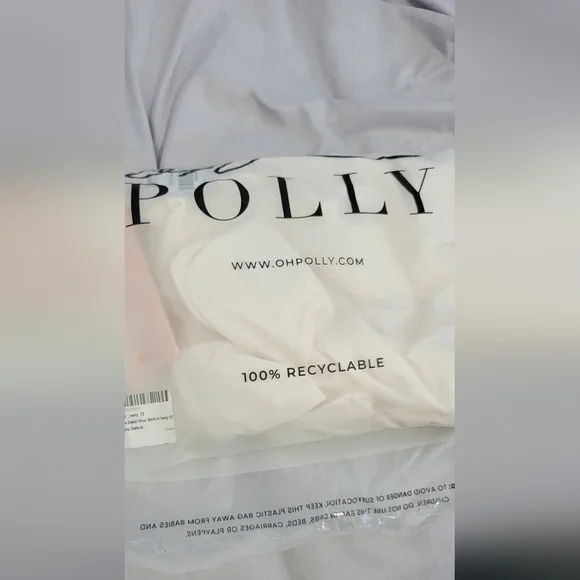 Brand New Oh Polly strapless dress Maxi Size 12 - Picture 11 of 11